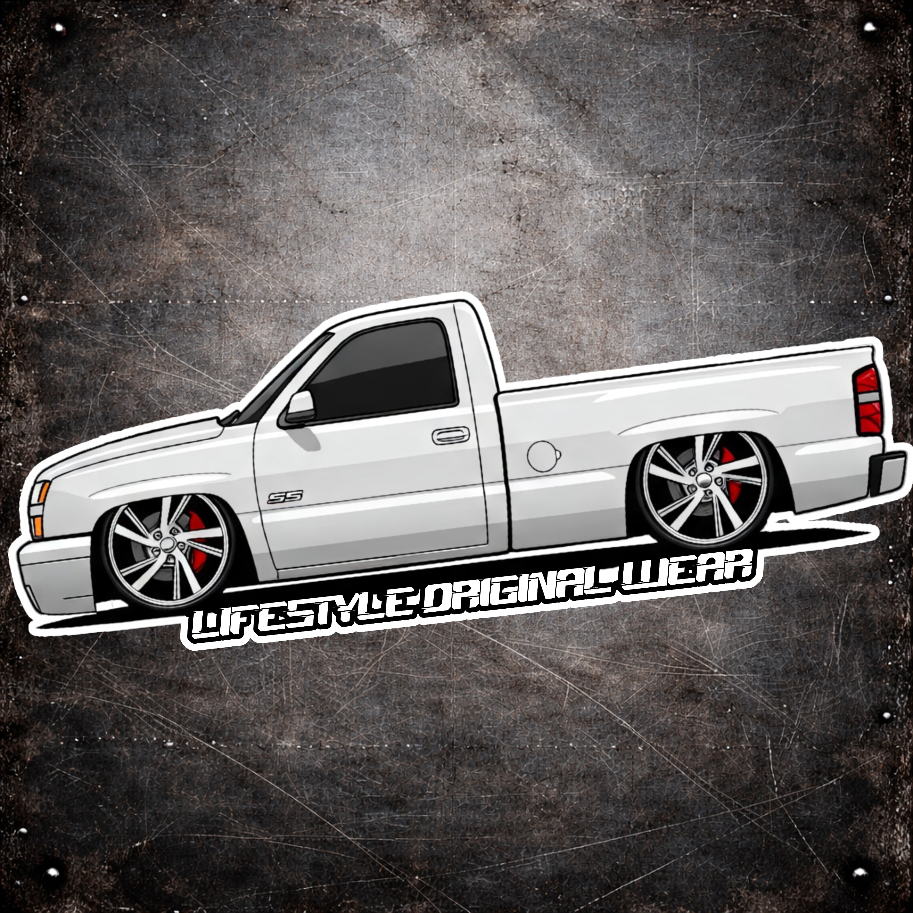 ALWAYS LOW SUPER UV STICKER 4" WIDE