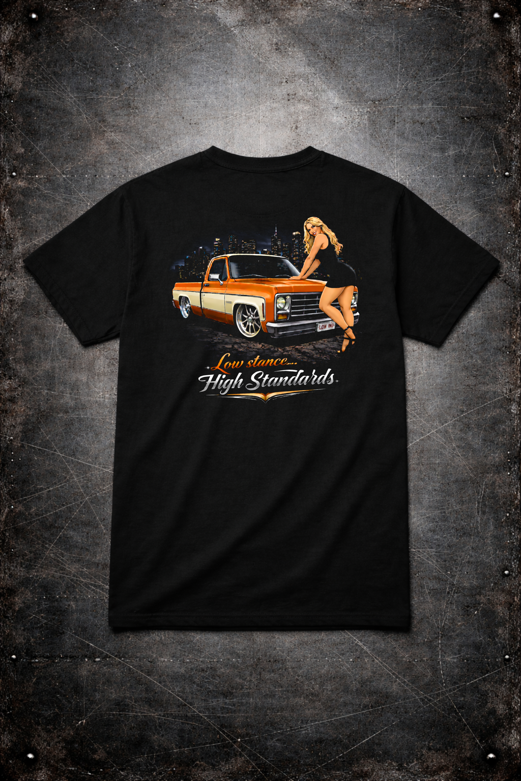 LOW STANCE HIGH STANDARDS TEE