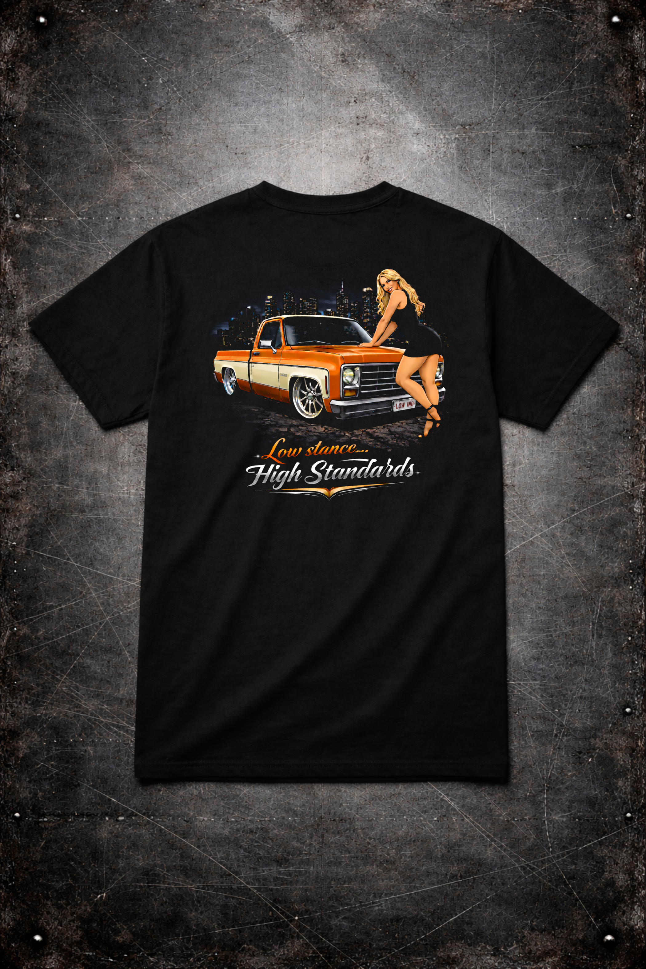 LOW STANCE HIGH STANDARDS TEE