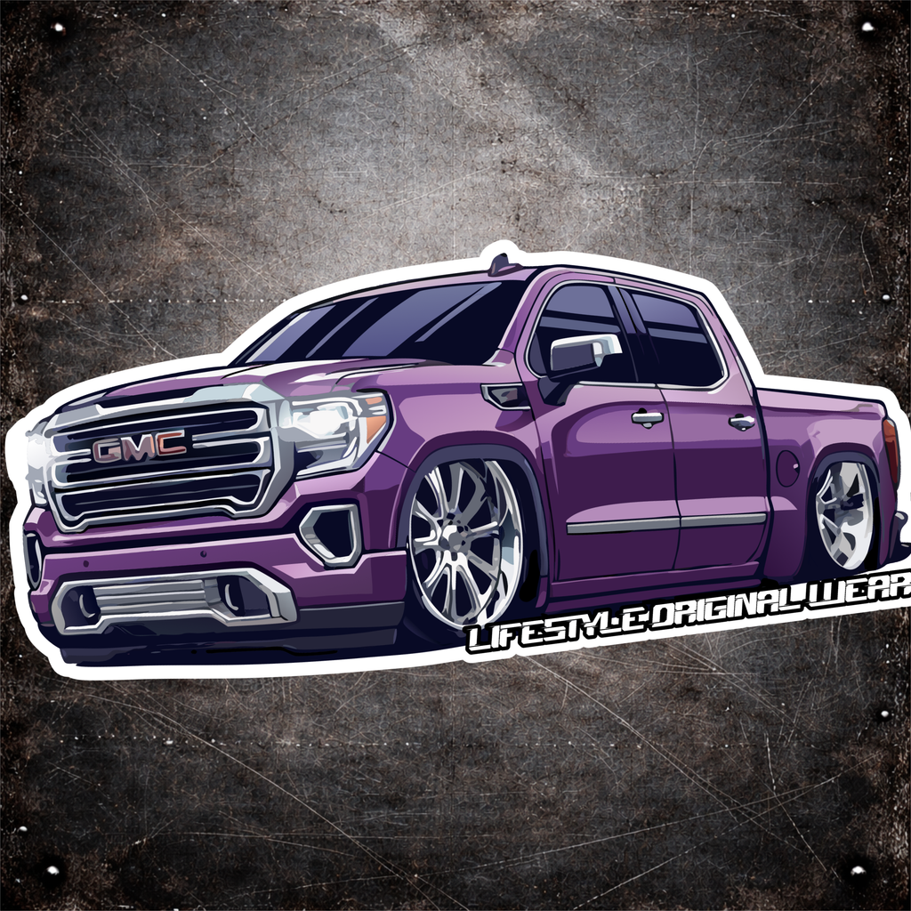 GHETTO FABULOUS SUPER UV STICKER 4" WIDE