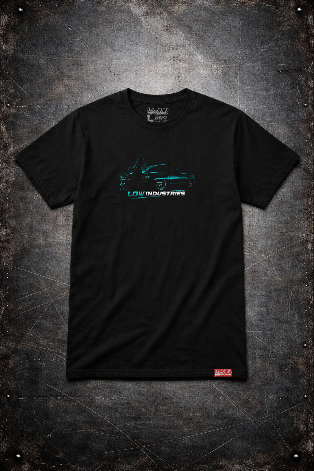 BUILT LOW STANDS TALL TEE