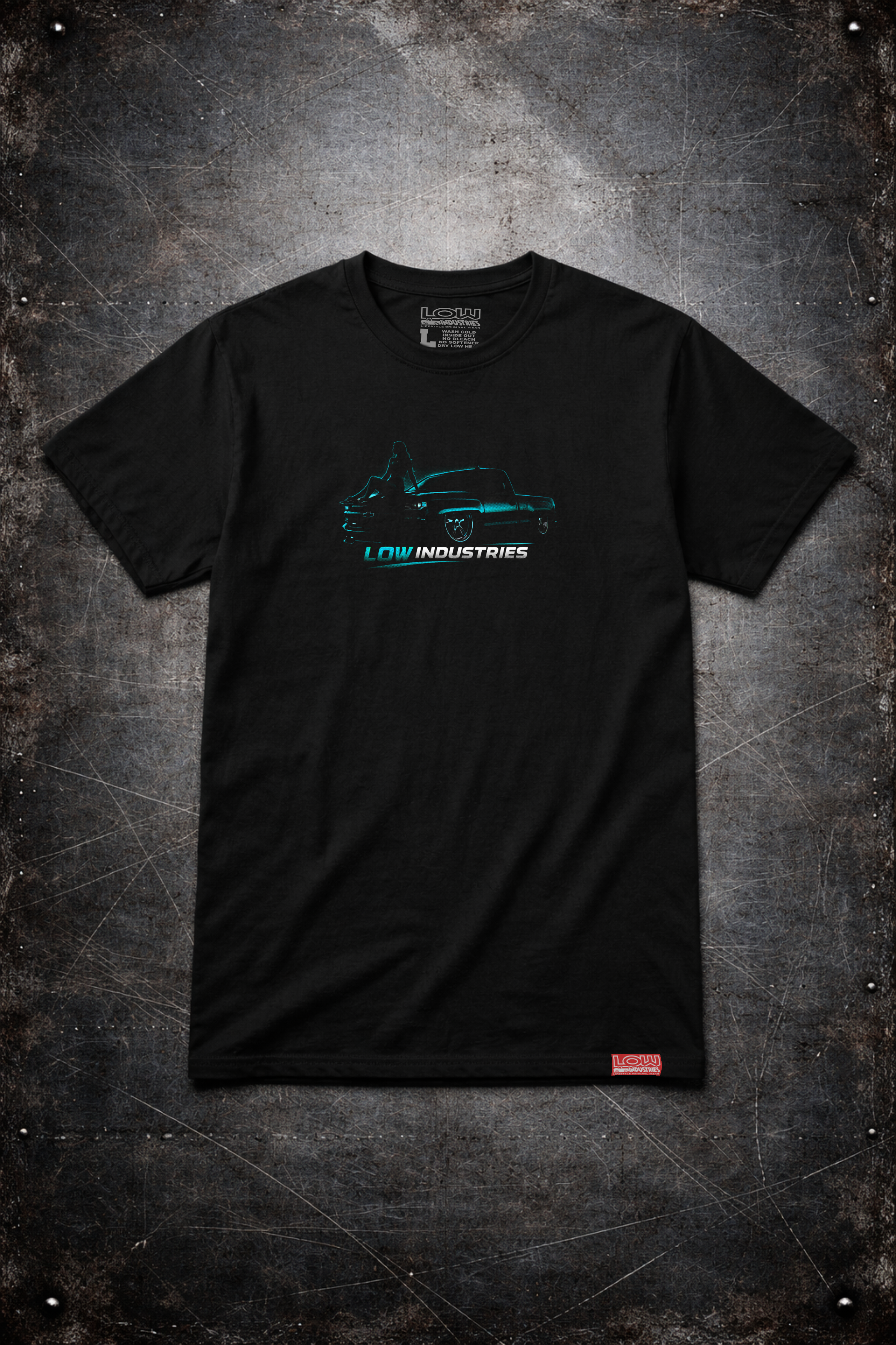 BUILT LOW STANDS TALL TEE