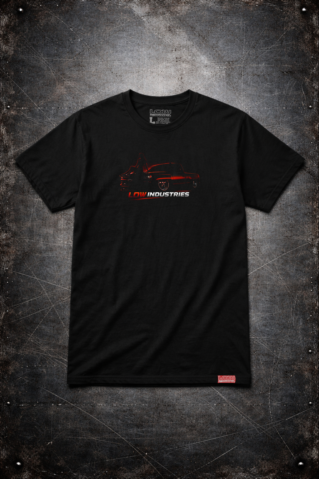STAY LOW LOOK SHARP TEE