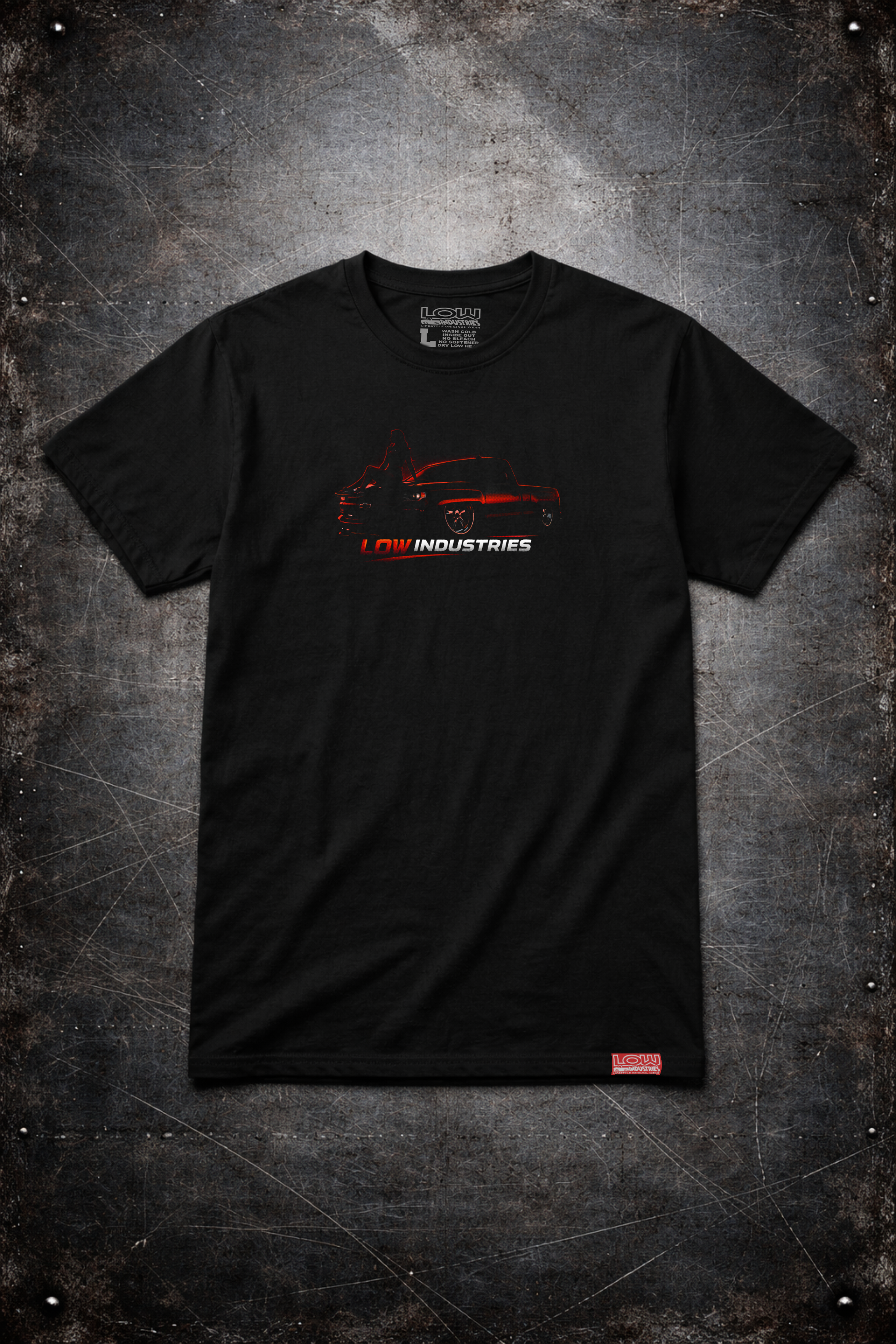 STAY LOW LOOK SHARP TEE