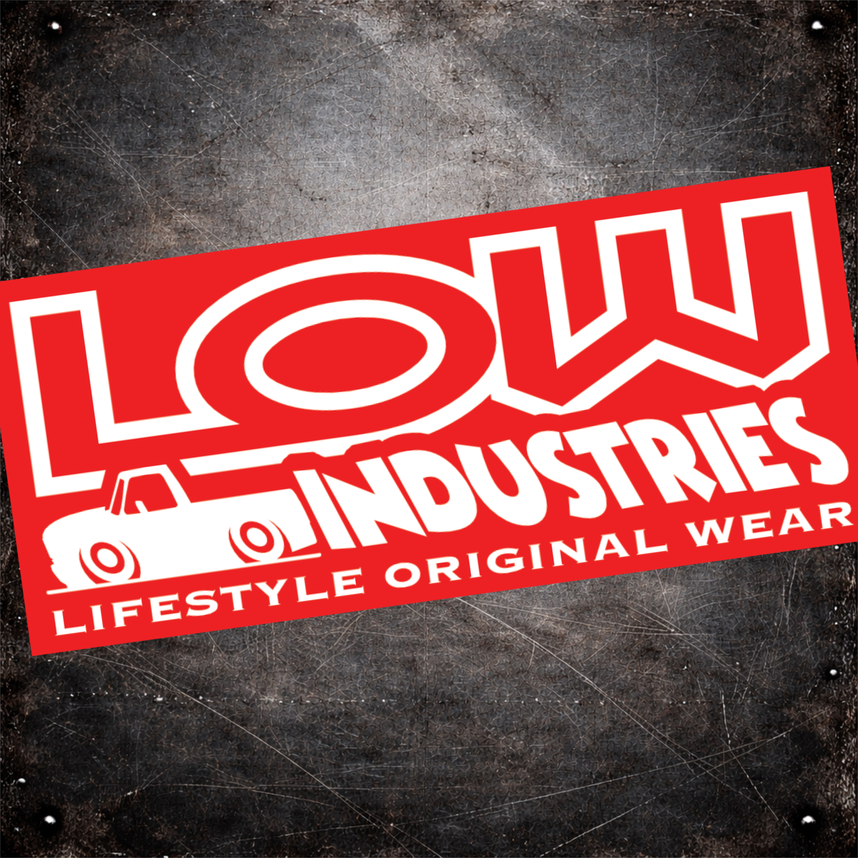 LOW OG SUPER UV STICKER 4" WIDE