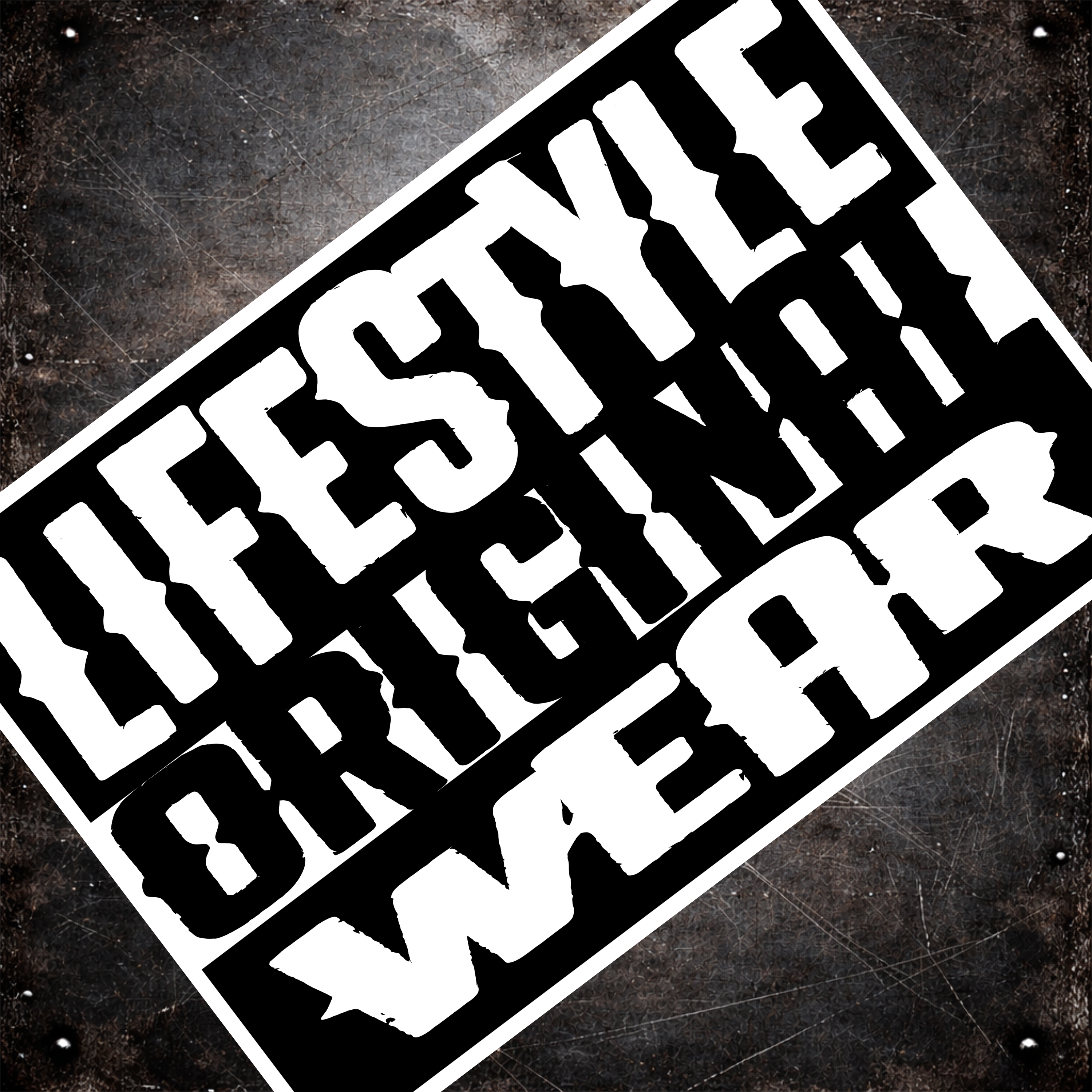 LOW VISION SUPER UV STICKER 4" WIDE