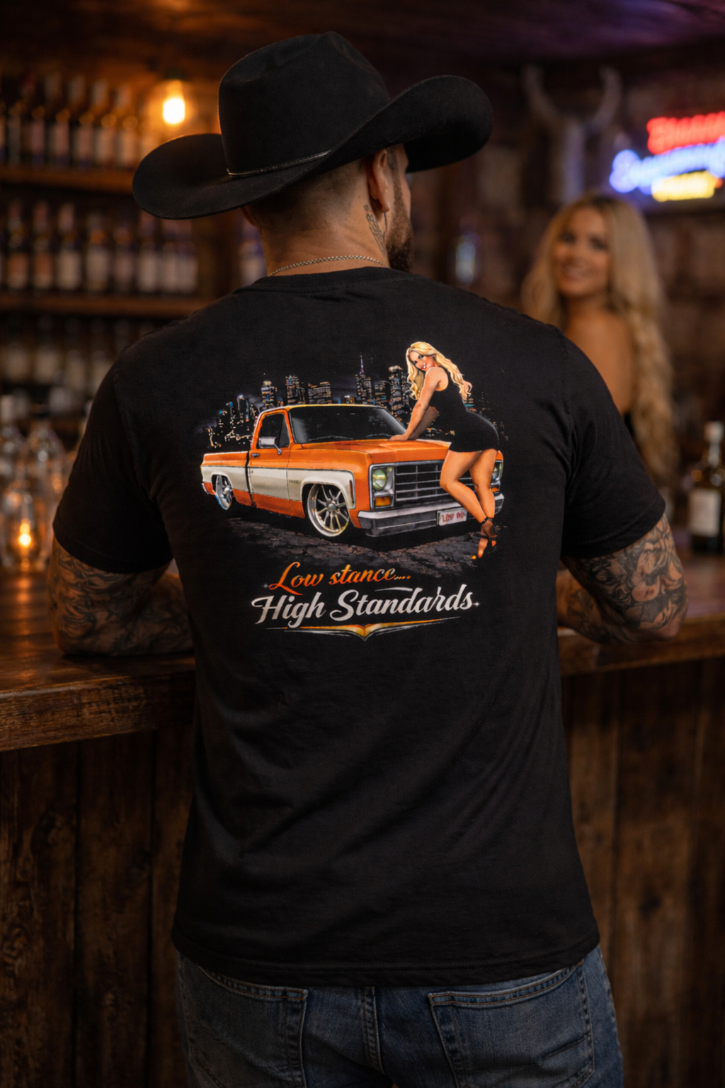 LOW STANCE HIGH STANDARDS TEE